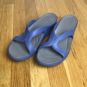 CROCS Wedge Sandals Women’s sz9